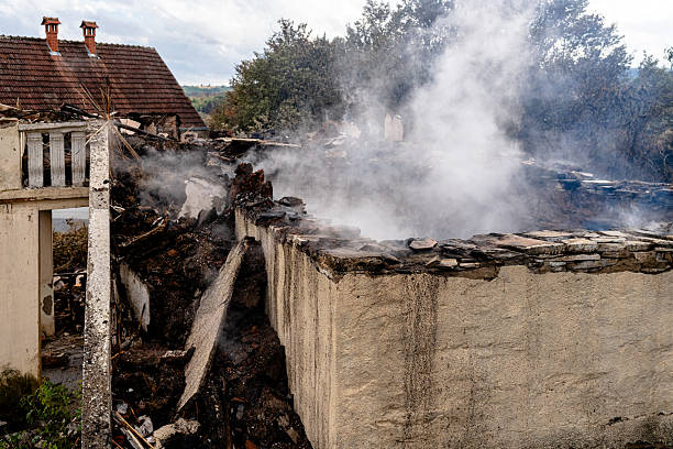 Professional Fire Damage Removal technician working in Gwynedd, PA